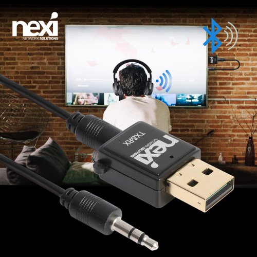 NEXI 넥시 블루투스 오디오 송 수신기 양방향지원 블루투스V5.0 스테레오연결(NX890)