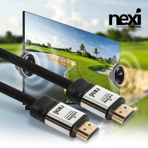HDMI V2.0 샤이닝 블랙 케이블 HDMI케이블 NEXI NX963