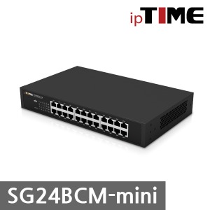 IPTIME SG24BCM-mini 기가비트 24포트 스위칭 허브