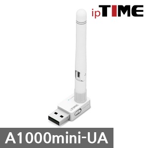 IPTIME A1000mini-UA USB 무선랜카드 와이파이 수신기
