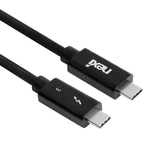 NEXI 썬더볼트3 패시브 케이블 USB3.1 Type-C 40G 0.5M 1M (NX1182)