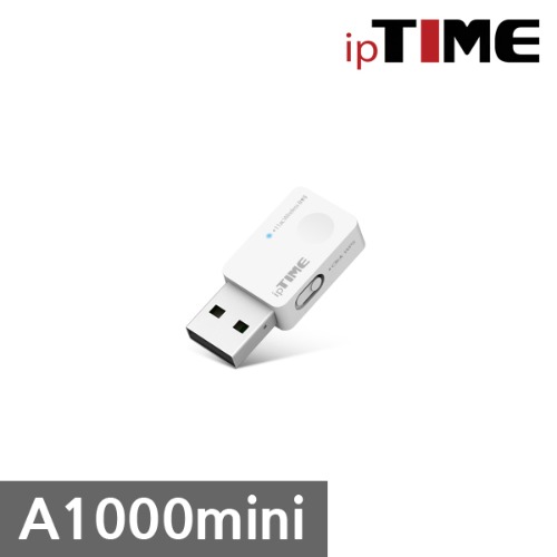 IPTIME A1000mini USB 무선랜카드 와이파이 수신기