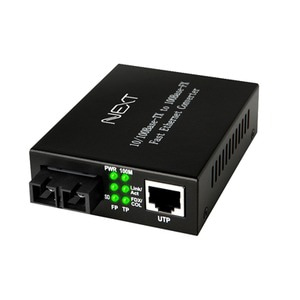 NEXT-200FSCM LAN 10/100Mbps SC타입 광미디어 컨버터