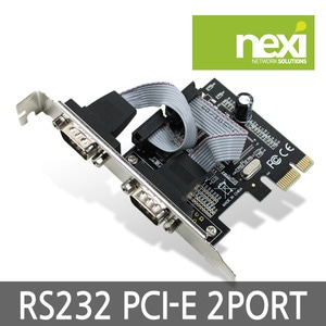 NEXI 시리얼카드/RS232/PCI-E/2port 