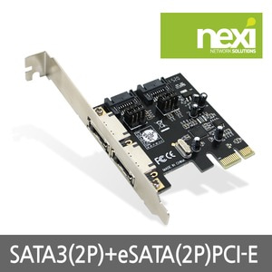 NEXI SATA카드/PCI-E/eSATA/2port