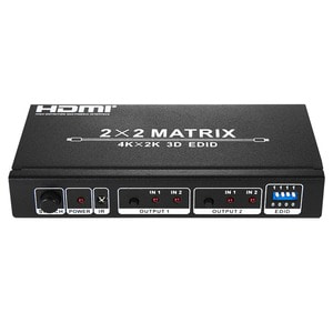 NEXT-2202HDM 2x2 HDMI 매트릭스 스위치 선택기 분배기