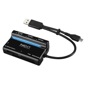 NEXT-503OTG USB2.0 3포트 + 카드리더기 OTG USB 멀티포트 허브