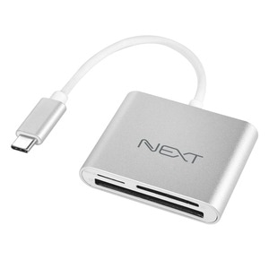 NEXT-9712TC USB3.1 C타입 to CF/SD/Micro SD 멀티 카드리더기