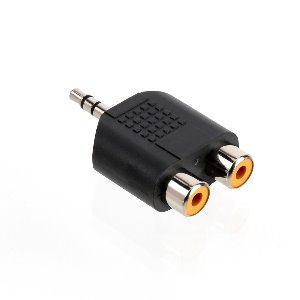 NEXT-1644STC-YF 3.5M STEREO to 2RCA-F AUDIO Connector