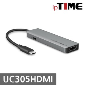 ipTIME UC305HDMI USB 멀티허브 C타입 to HDMI PD USB3.0 허브