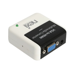 넥시 VGA to HDMI 컨버터 RGB 입력 HDMI 출력 NX-VH05S (NX1113)