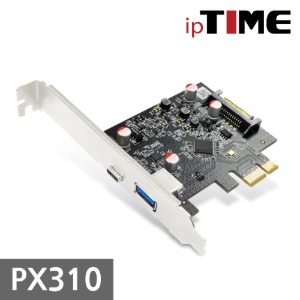 ipTIME PCI-Express USB 3.1 Gen2 C타입 A타입 2포트 확장카드 PX310