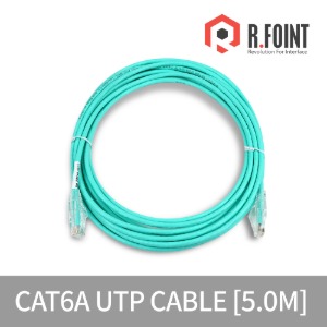 R.FOINT  CAT.6A 슬림타입 UTP CABLE 5M RF-CAT6A05-SD28