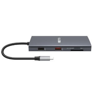 USB C타입 8 in 1 멀티포트 어댑터 멀티 허브 NEXT-M2292H2-MULTI