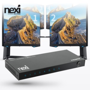 넥시 4K 1:4 HDMI 분배기 NX1298