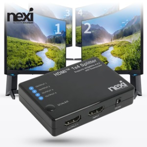 HDMI 분배기 4K 1:4 NX1296