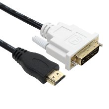 넥시 HDMI to DVI 골드 케이블 1M [NX196]  