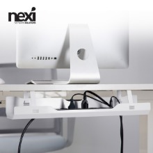 넥시 NX-CC1-4 멀티탭 전선 정리 멀티탭 트레이 (NX1220)